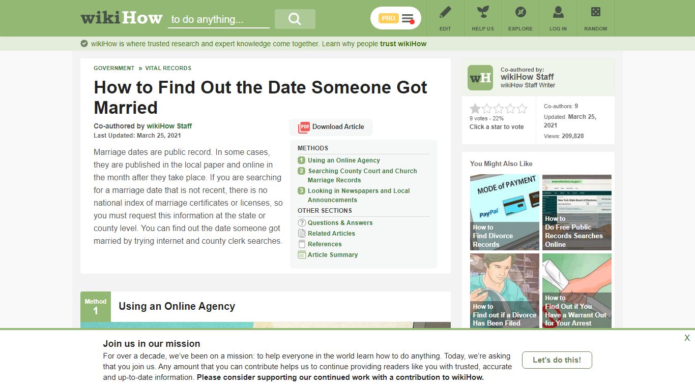 3 Ways to Find Out the Date Someone Got Married - wikiHow